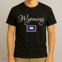 Wyoming Usa T-Shirt thumb 3