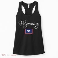 Wyoming Usa Women's Tank Top thumb 0