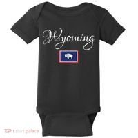 Wyoming Usa Baby Bodysuit thumb 0