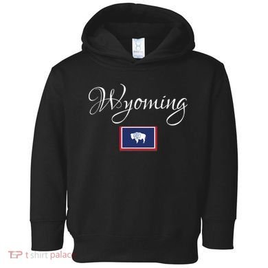 Wyoming Usa Toddler Hoodie