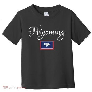 Wyoming Usa Toddler T-Shirt