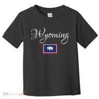 Wyoming Usa Toddler T-Shirt thumb 0
