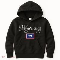 Wyoming Usa Kids Hoodie thumb 0