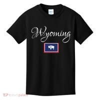 Wyoming Usa Kids T-Shirt thumb 0