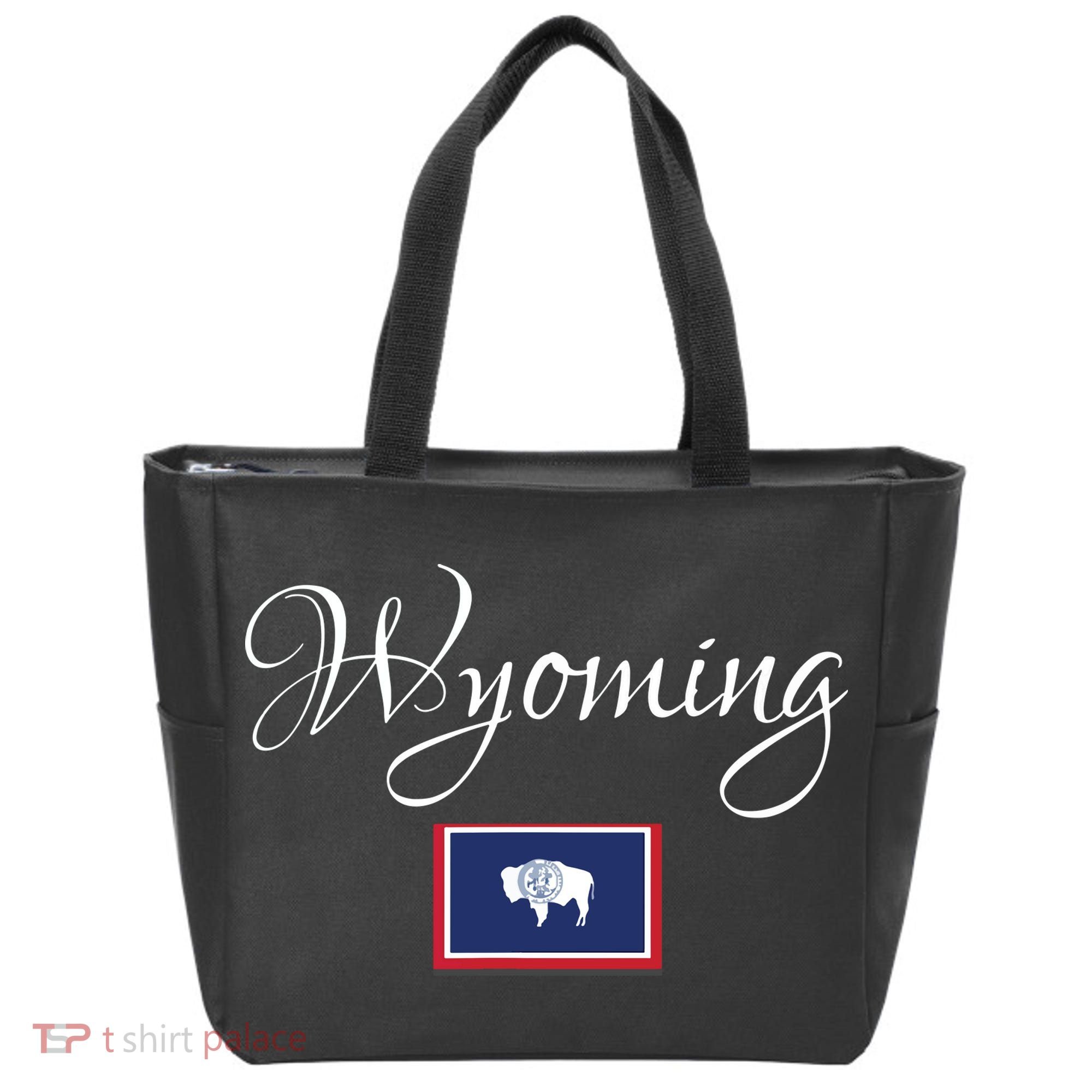 Wyoming Usa Tote Bag