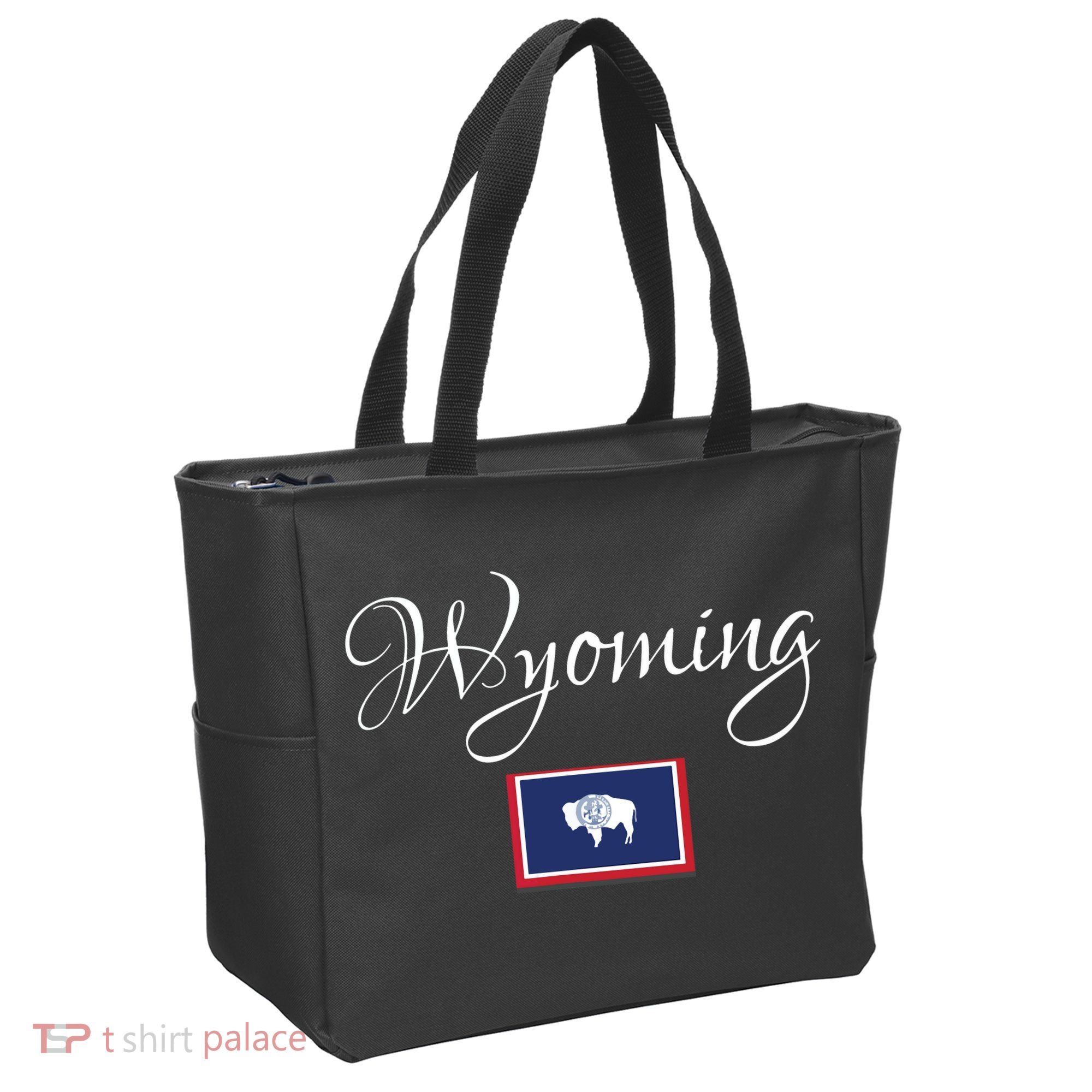 Wyoming Usa Tote Bag