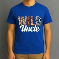 Wild Uncle Zoo Born Two Be Wild Bgiftday Safari Jungle Animal Gift T-Shirt thumb 3