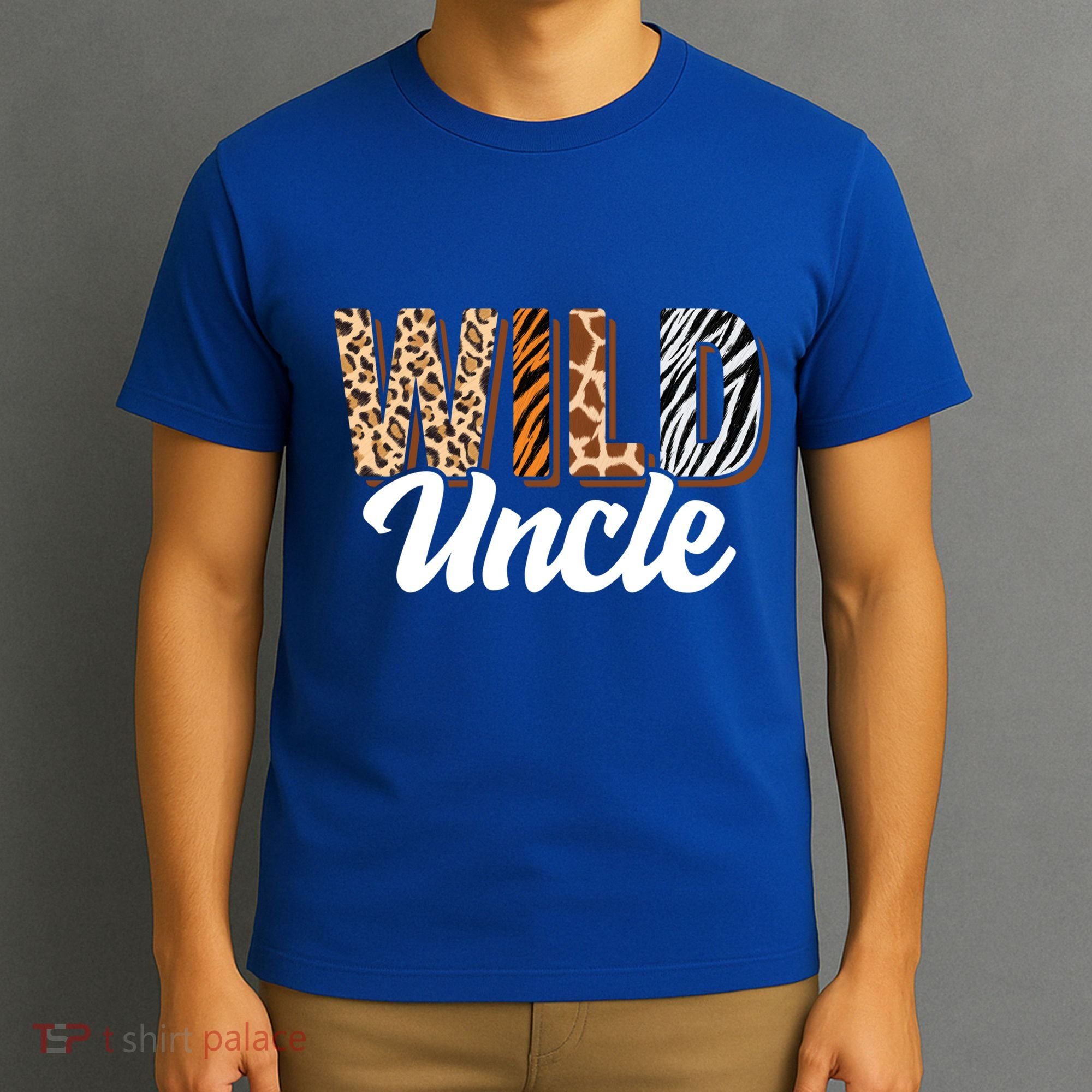 Wild Uncle Zoo Born Two Be Wild Bgiftday Safari Jungle Animal Gift T-Shirt