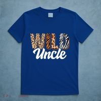 Wild Uncle Zoo Born Two Be Wild Bgiftday Safari Jungle Animal Gift T-Shirt thumb 5