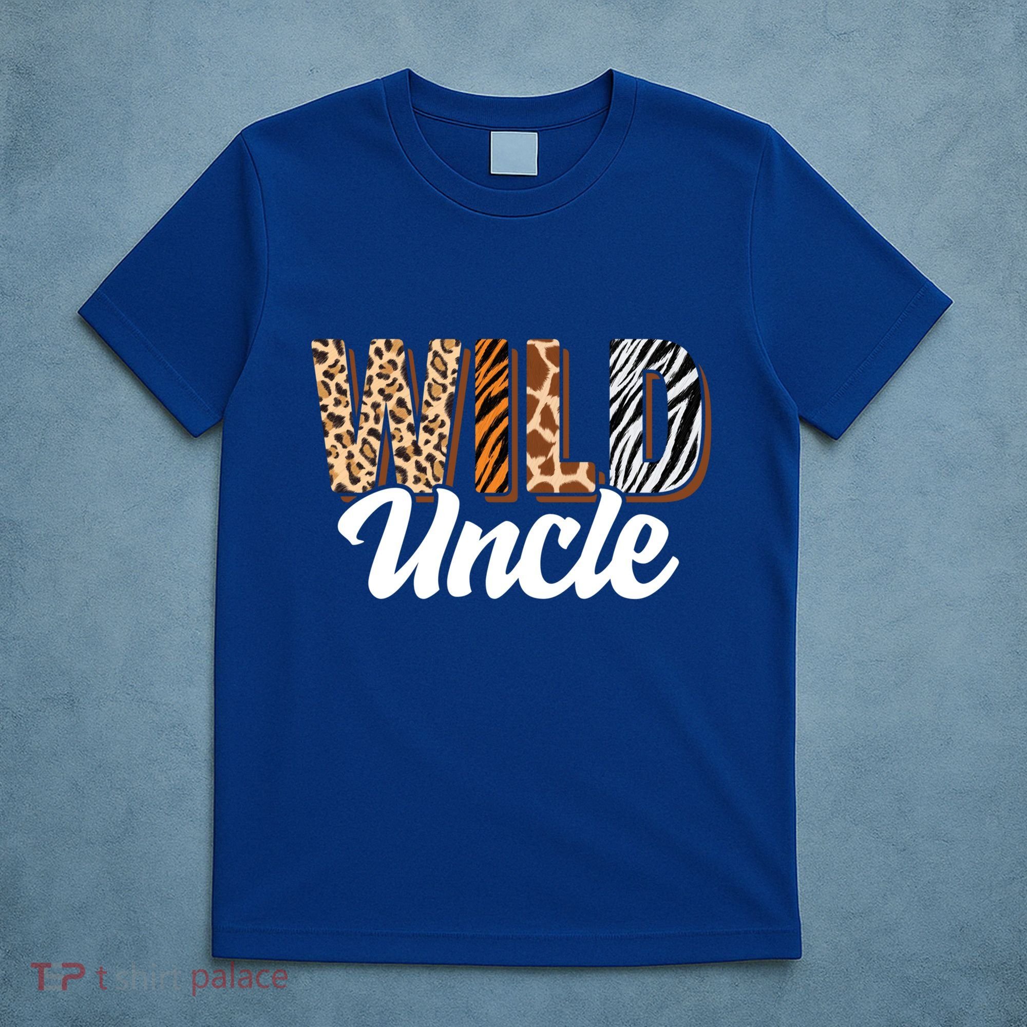 Wild Uncle Zoo Born Two Be Wild Bgiftday Safari Jungle Animal Gift T-Shirt