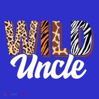 Wild Uncle Zoo Born Two Be Wild Bgiftday Safari Jungle Animal Gift T-Shirt thumb 7