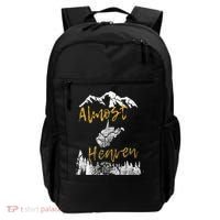 West Virginia Almost Heaven State Map WV Bear Mountains Home Backpack thumb 0