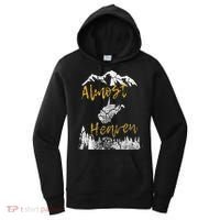 West Virginia Almost Heaven State Map WV Bear Mountains Home Women's Hoodie thumb 0