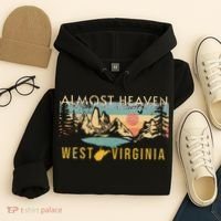 West Virginia Almost Heaven Hoodie thumb 4