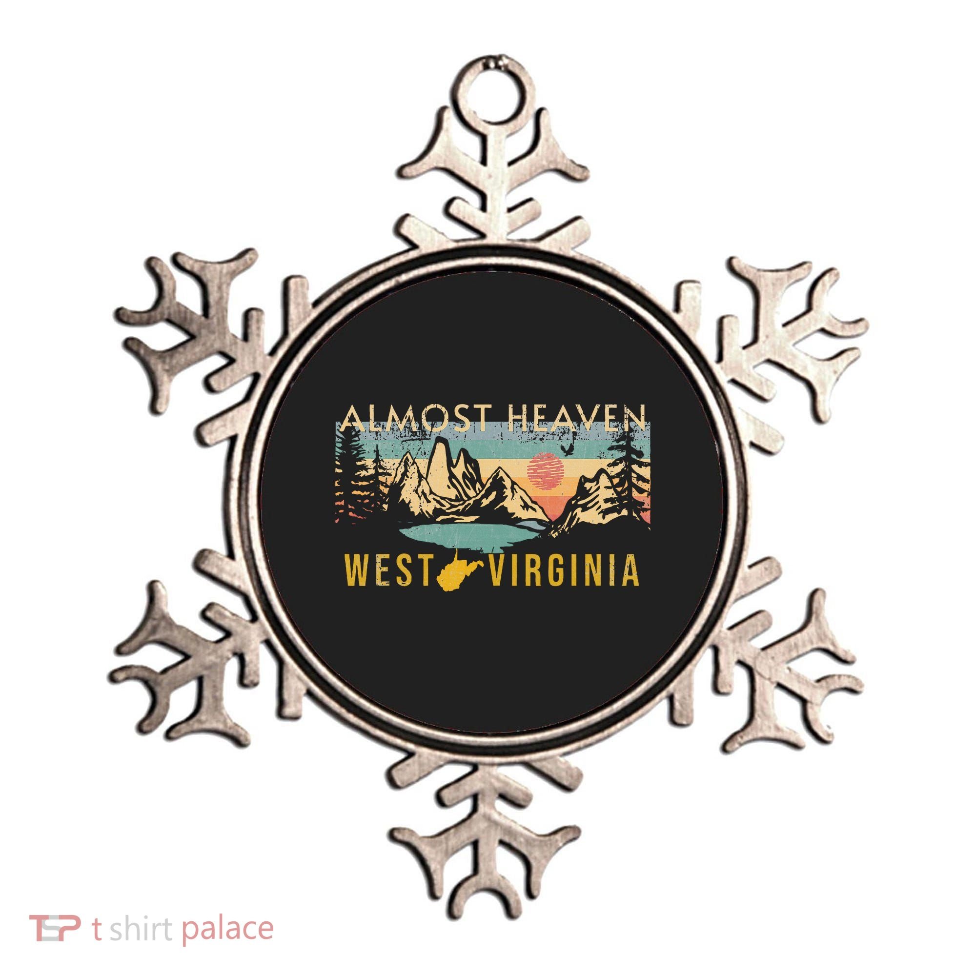 West Virginia Almost Heaven Ornament