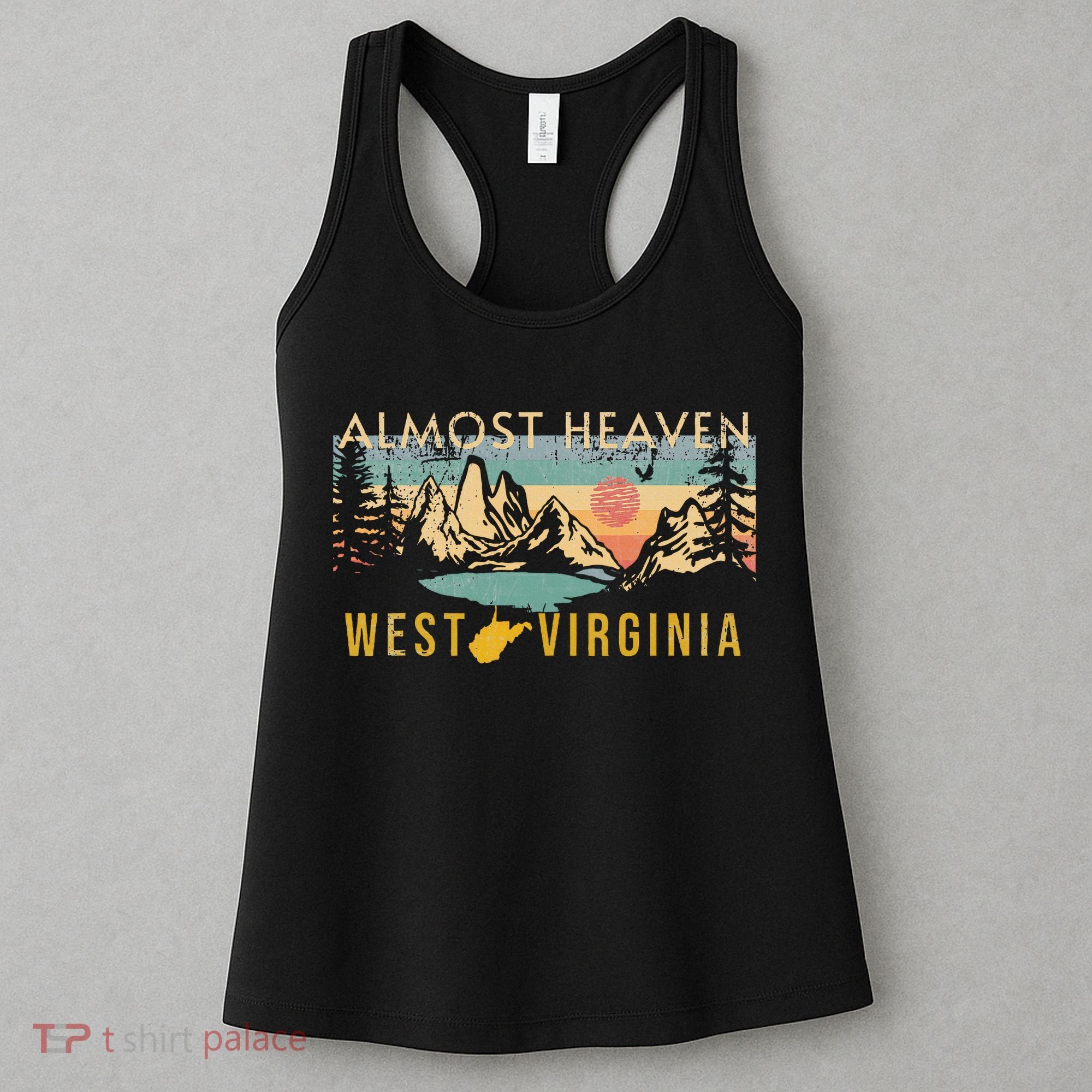 West Virginia Almost Heaven Women's Tank Top