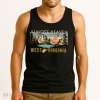 West Virginia Almost Heaven Tank Top thumb 3