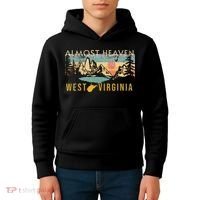 West Virginia Almost Heaven Kids Hoodie thumb 4