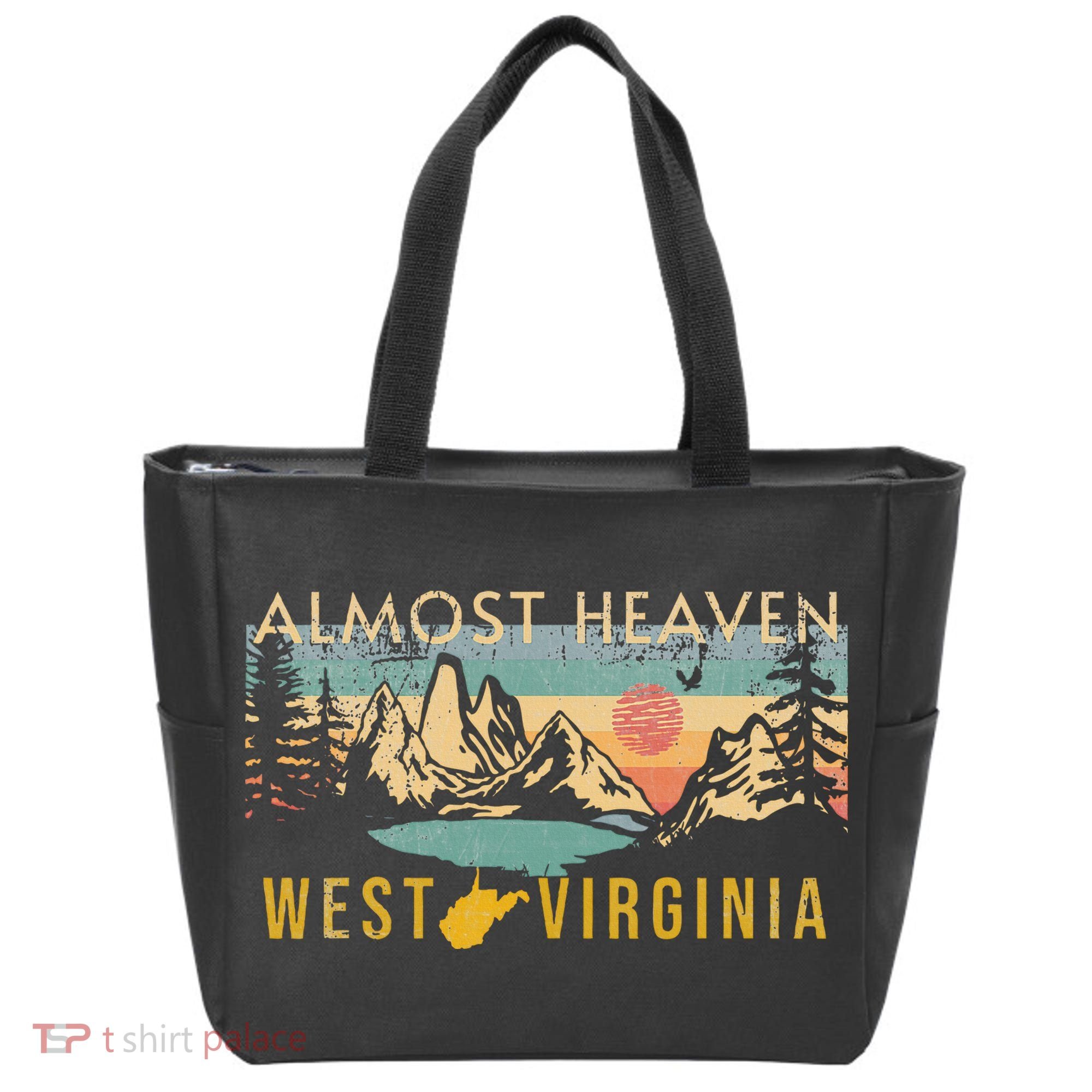 West Virginia Almost Heaven Tote Bag