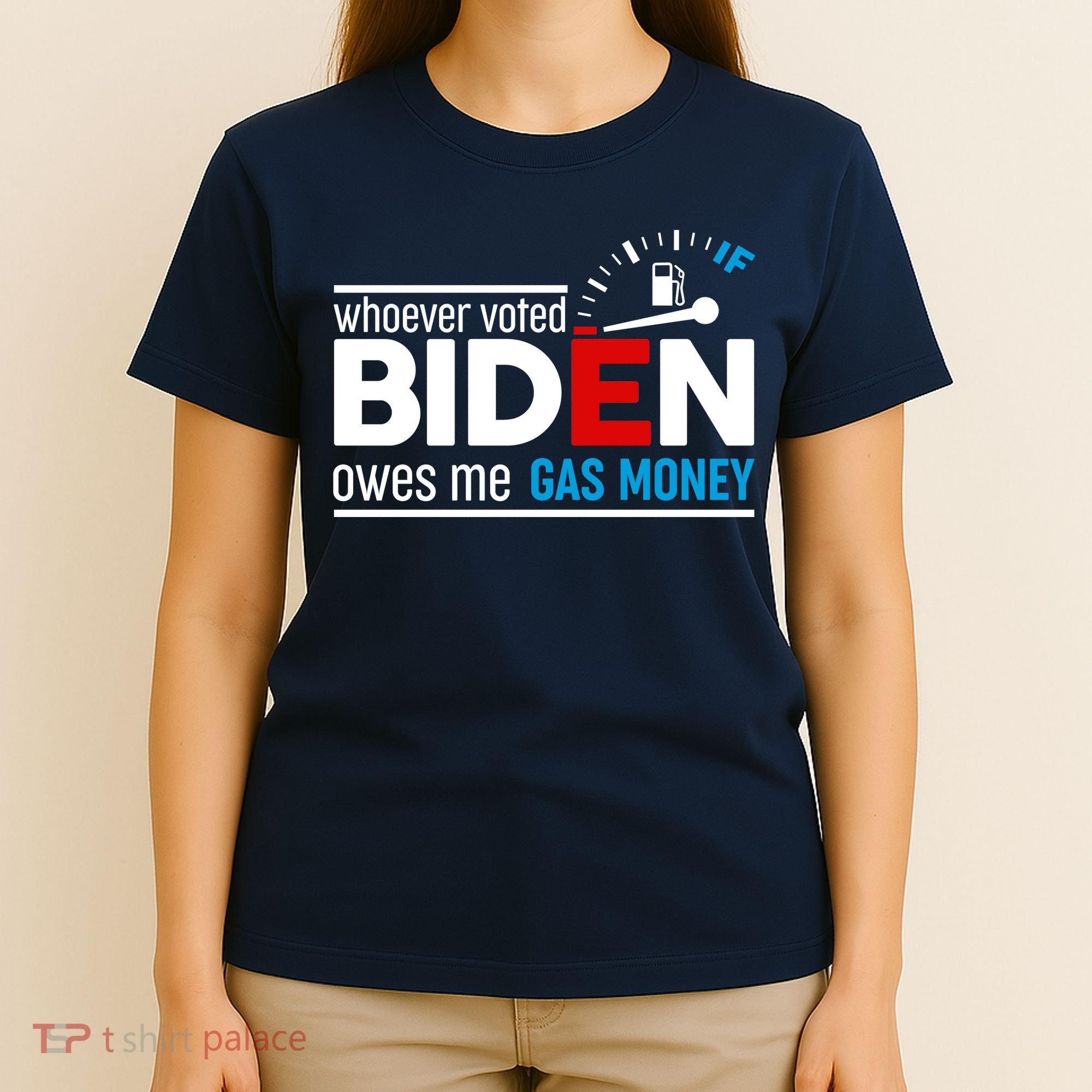 Whoever Voted Biden Owes Me Gas Money T-Shirt