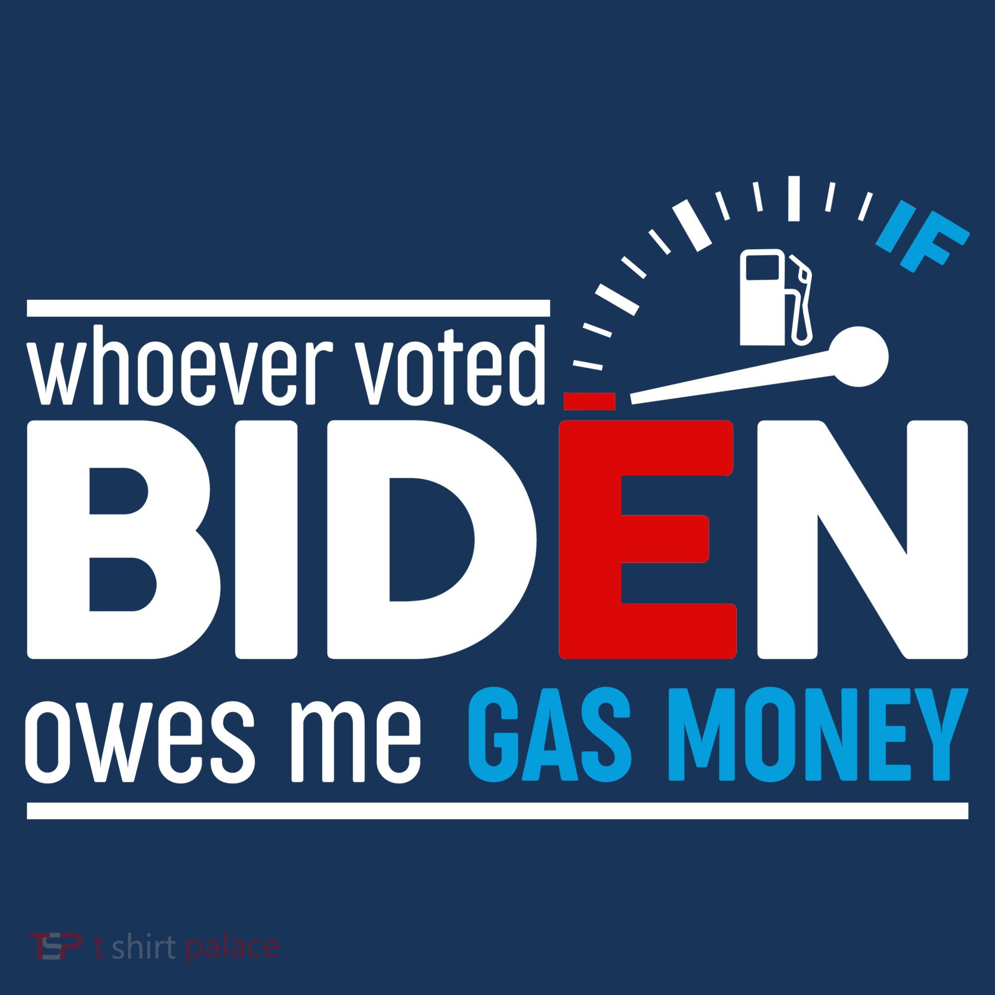 Whoever Voted Biden Owes Me Gas Money Coaster