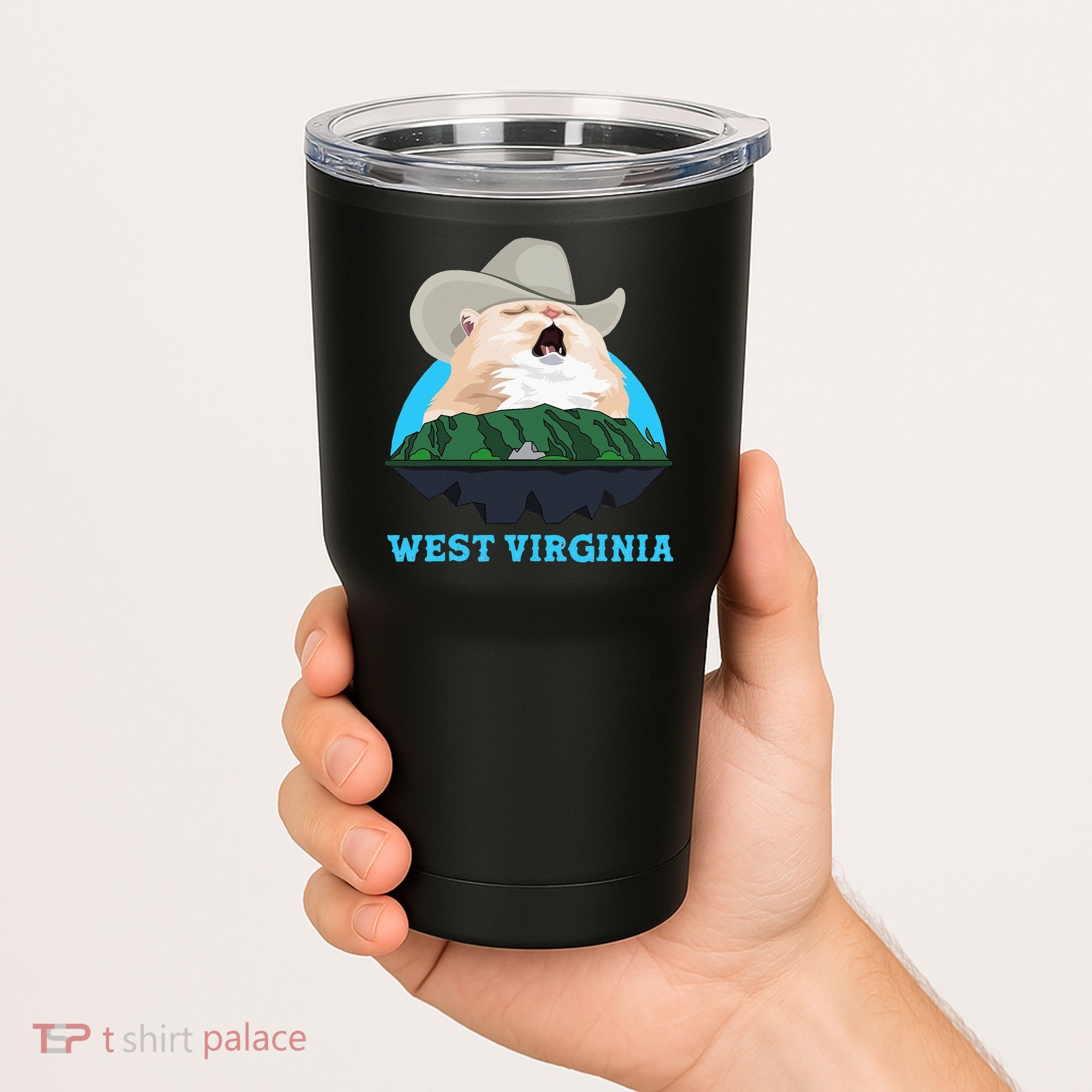 West Virginia Cowboy Cat Singing Meme Meowdy Tumbler