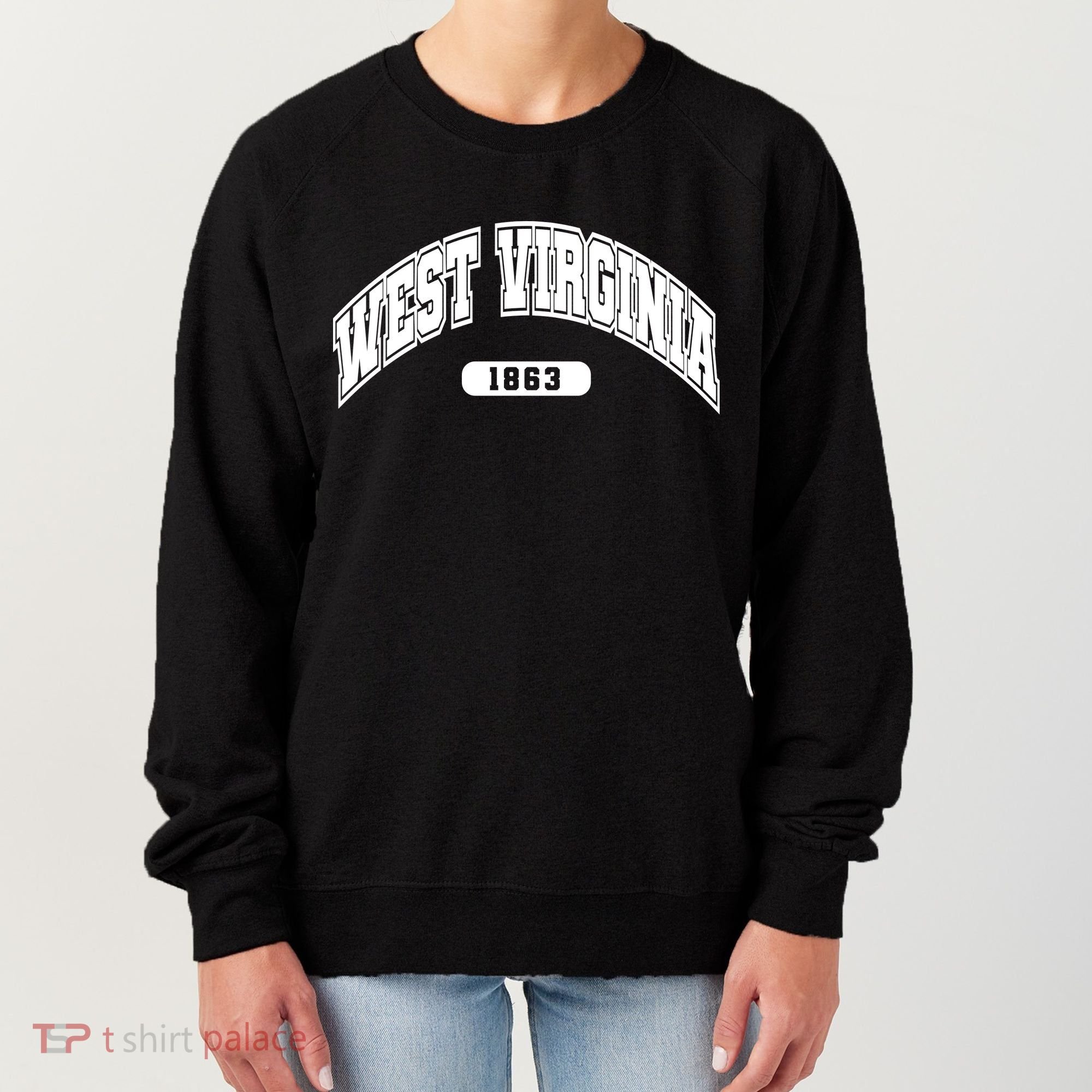 West Virginia Collegiate Style 1863 Women's Sweatshirt