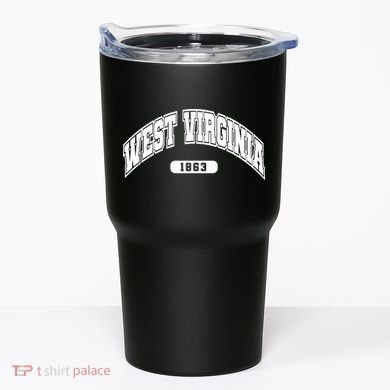 West Virginia Collegiate Style 1863 Tumbler
