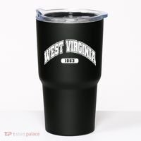 West Virginia Collegiate Style 1863 Tumbler thumb 0