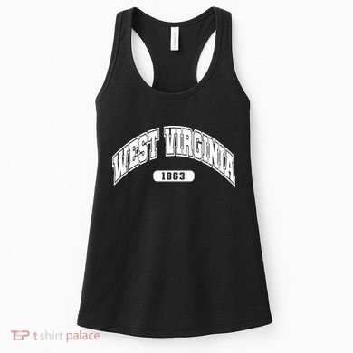 West Virginia Collegiate Style 1863 Women's Tank Top
