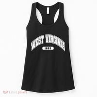 West Virginia Collegiate Style 1863 Women's Tank Top thumb 0