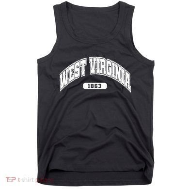 West Virginia Collegiate Style 1863 Tank Top