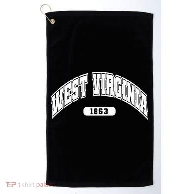 West Virginia Collegiate Style 1863 Golf Towel