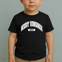 West Virginia Collegiate Style 1863 Toddler T-Shirt thumb 2