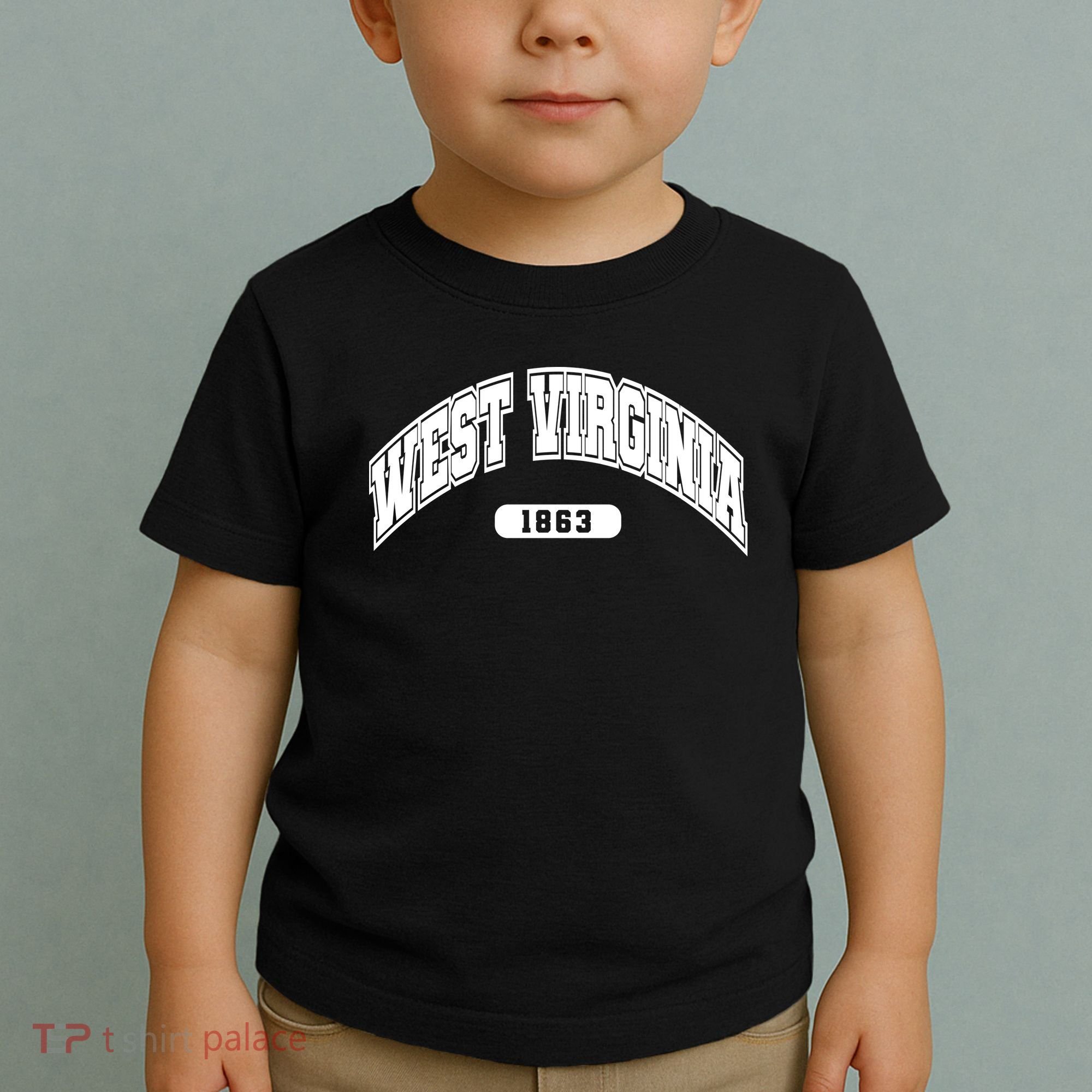West Virginia Collegiate Style 1863 Toddler T-Shirt