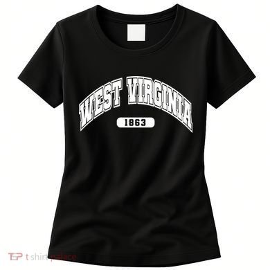 West Virginia Collegiate Style 1863 Women's T-Shirt