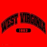 West Virginia Collegiate Style 1863 Santa Hat thumb 1