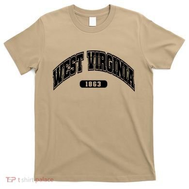 West Virginia Collegiate Style 1863 T-Shirt