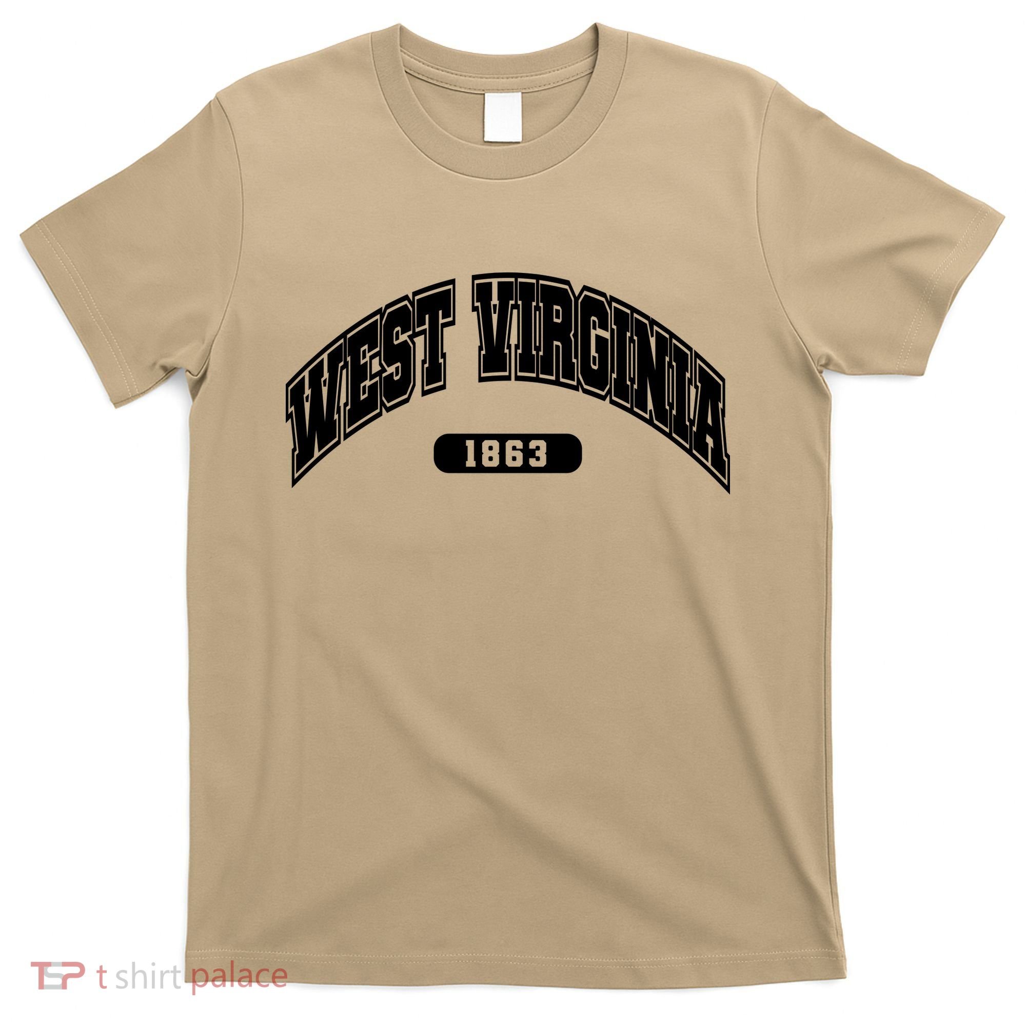 West Virginia Collegiate Style 1863 T-Shirt