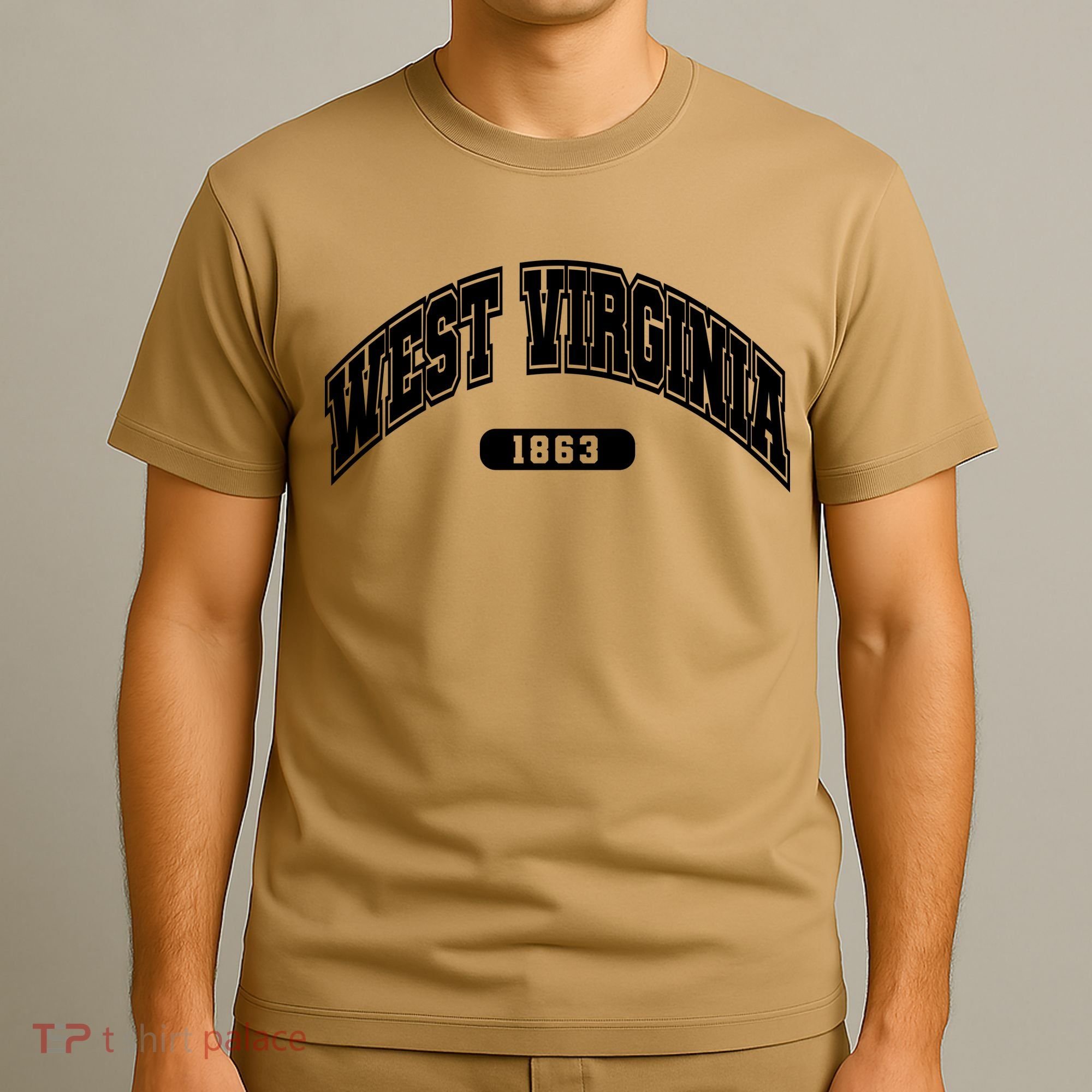 West Virginia Collegiate Style 1863 T-Shirt