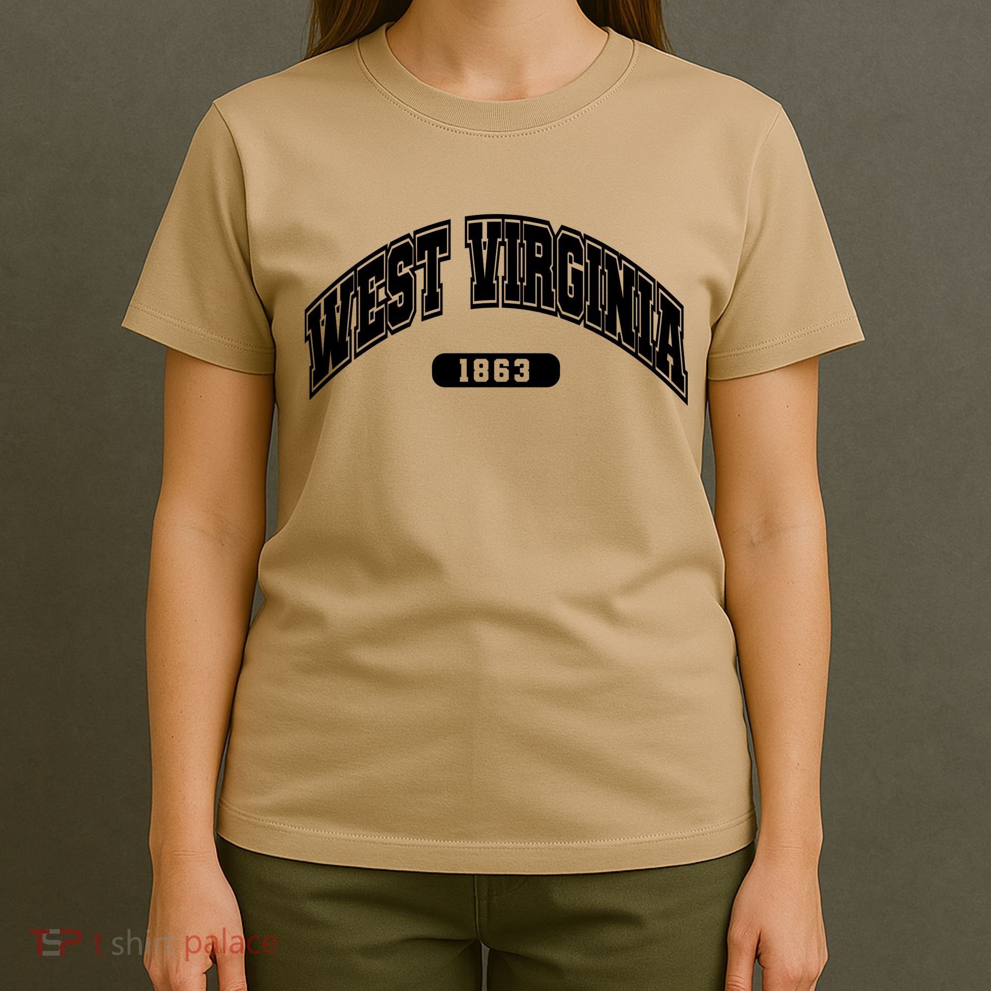 West Virginia Collegiate Style 1863 T-Shirt