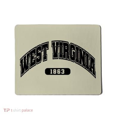 West Virginia Collegiate Style 1863 Mousepad