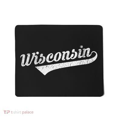 Wisconsin Vintage City Mousepad