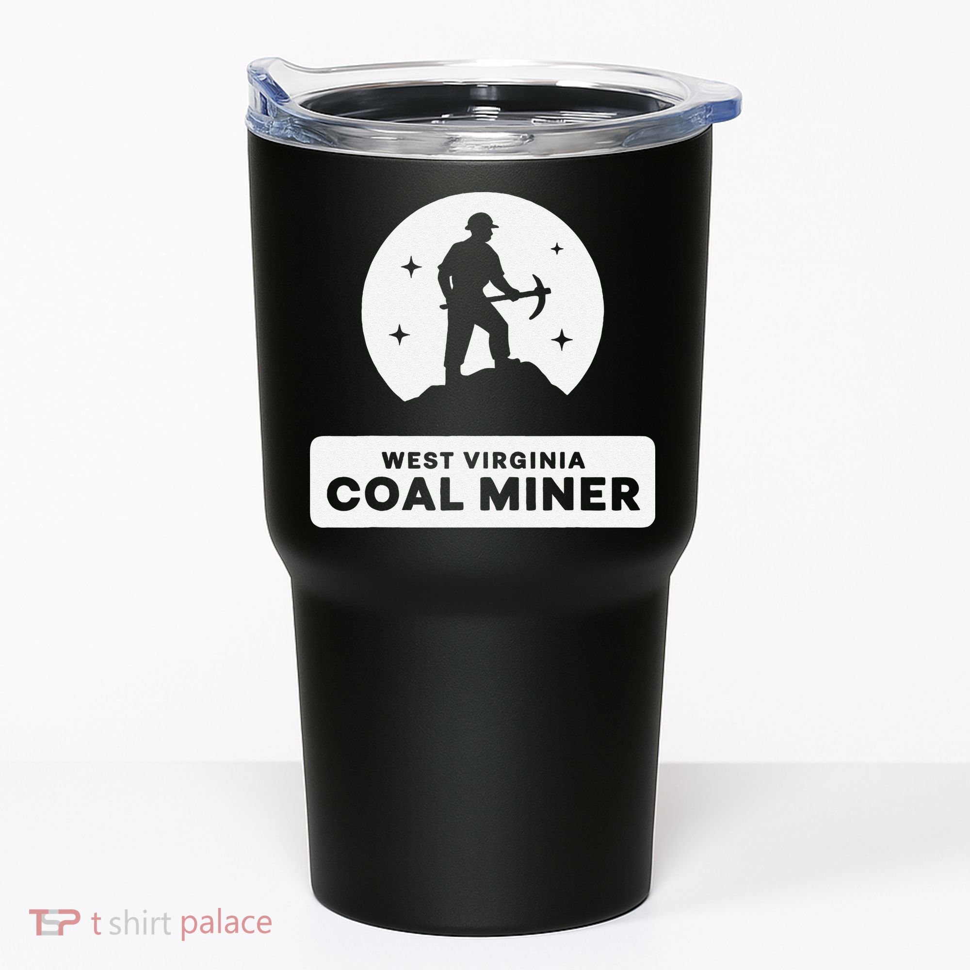 West Virginia Coal Miner Tumbler