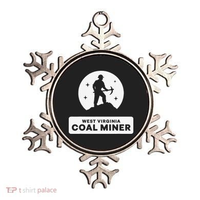 West Virginia Coal Miner Ornament