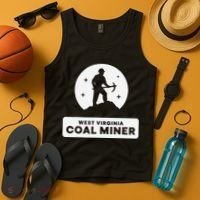 West Virginia Coal Miner Tank Top thumb 4