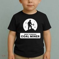 West Virginia Coal Miner Toddler T-Shirt thumb 2