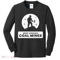 West Virginia Coal Miner Kids Long Sleeve Shirt thumb 0