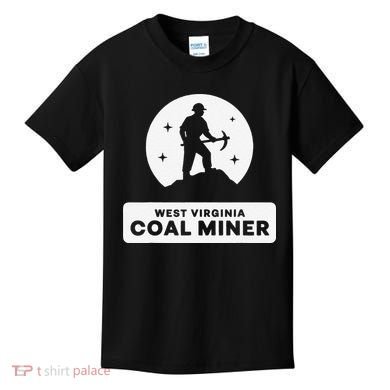 West Virginia Coal Miner Kids T-Shirt