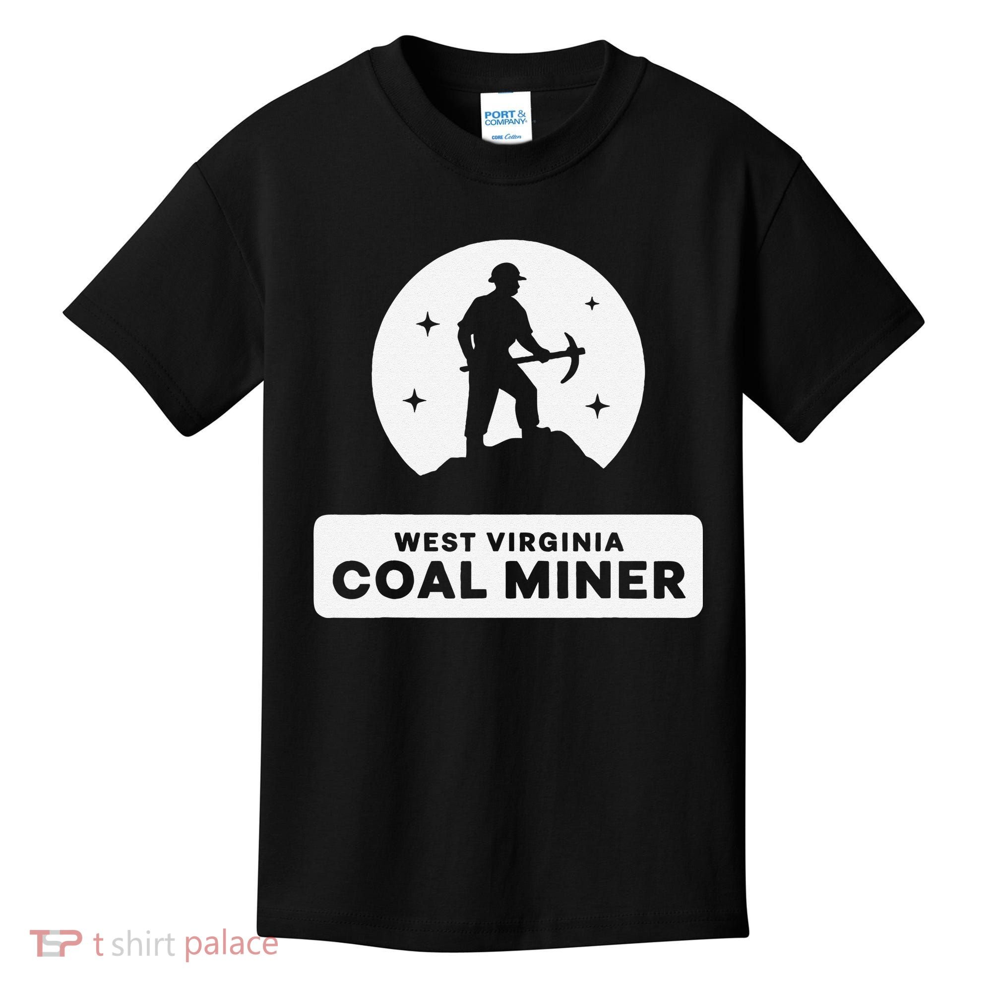 West Virginia Coal Miner Kids T-Shirt